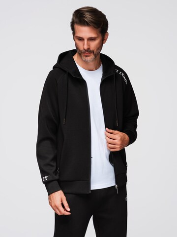 Ombre Joggingpak 'Exmio' in Zwart