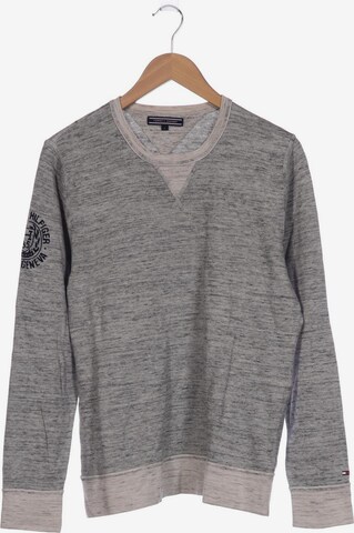 TOMMY HILFIGER Pullover L in Grau: predná strana