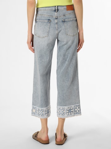 Cambio Wide leg Harem Pants 'Celia' in Blue