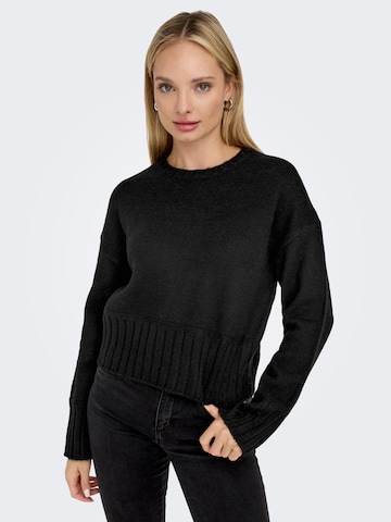 Pullover 'ALLIE' di ONLY in nero: frontale