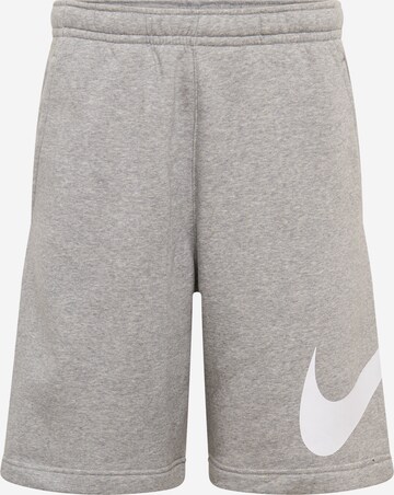 Nike Sportswear Trousers 'Club' in Grey: front