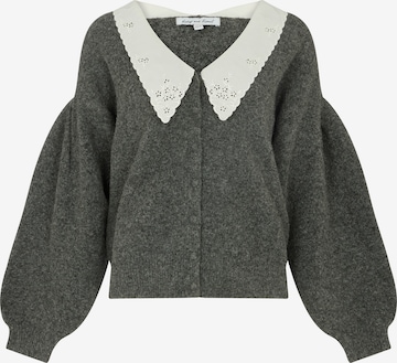 lily and lionel Strickjacke 'Suzzanna' in Grau: Vorderseite