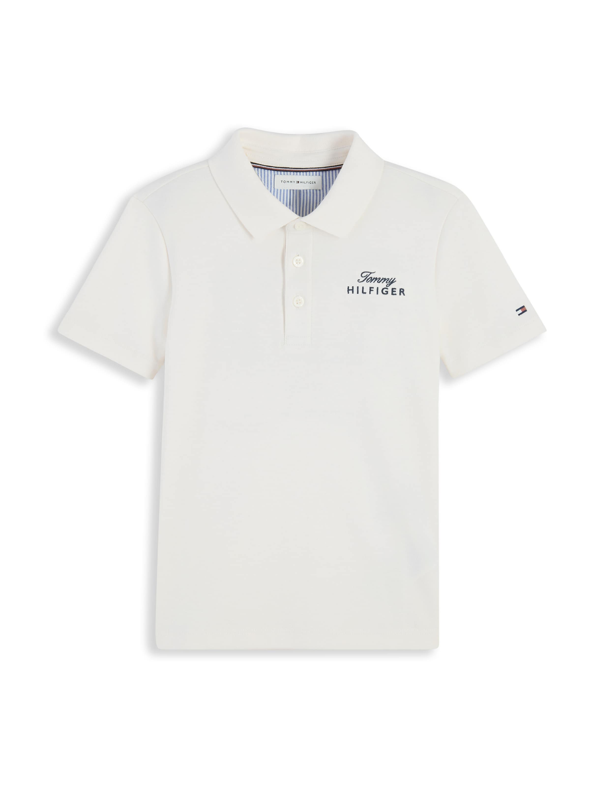 TOMMY HILFIGER Shirt 'Festive' in Wit: voorkant