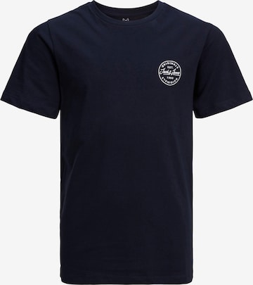 Jack & Jones Junior Shirt 'Shark' in Blue: front