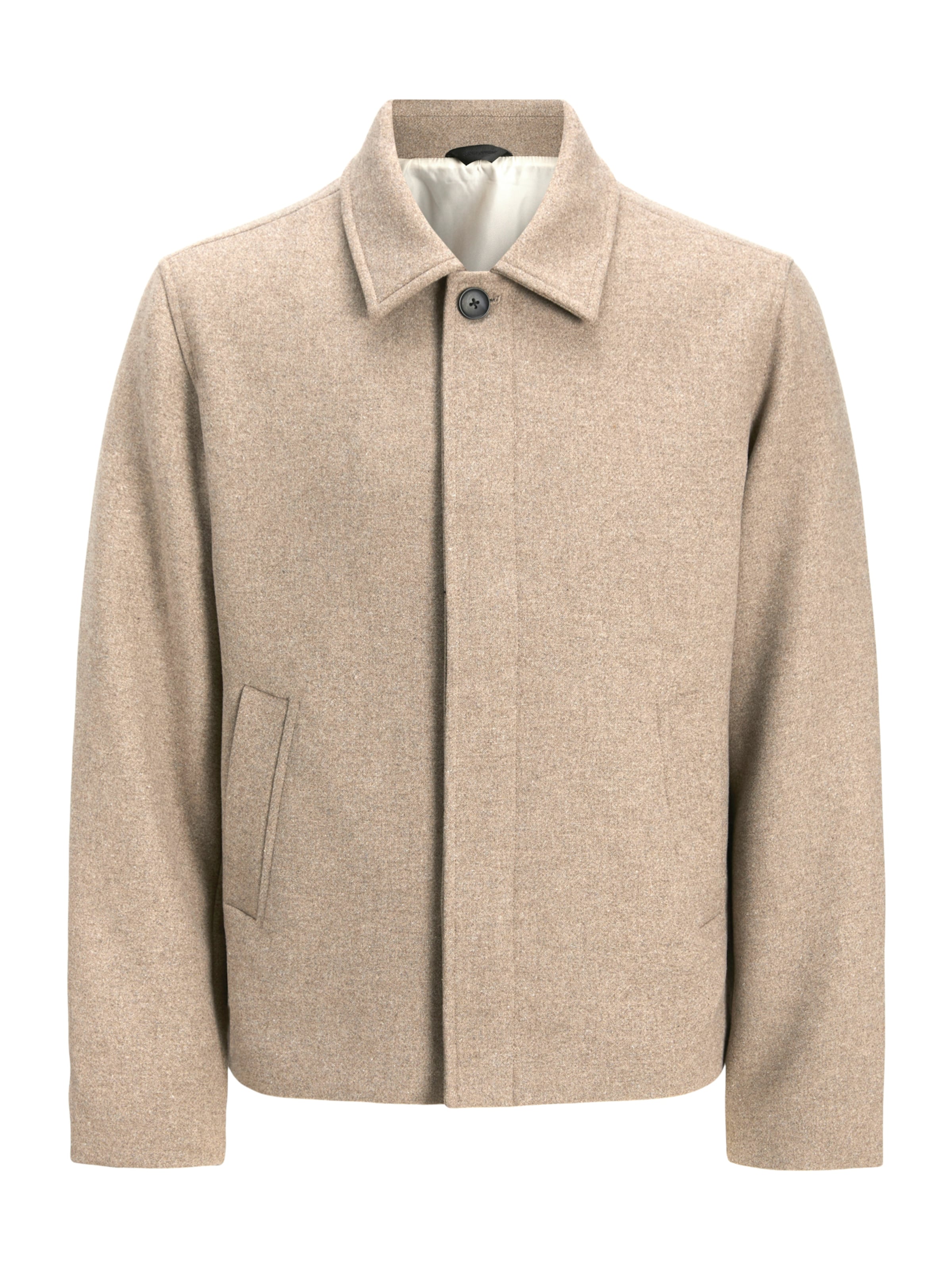 JACK &amp; JONES Φθινοπωρινό και ανοιξιάτικο μπουφάν &#x27;JJEHARRIS&#x27; σε γκρι: μπροστά