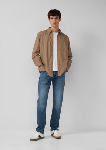 Coupe regular Chemise s.Oliver en marron