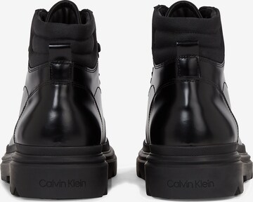 Calvin Klein Schnürboots in Schwarz