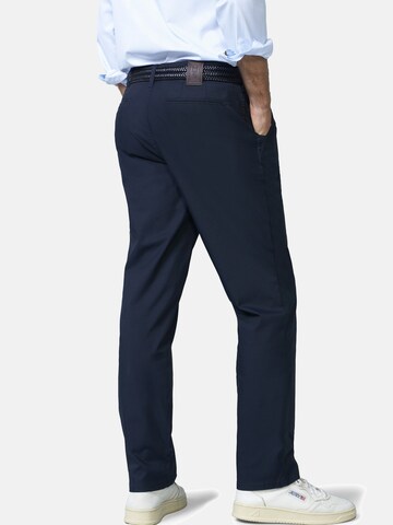 Regular Pantalon chino 'M5' MEYER en bleu