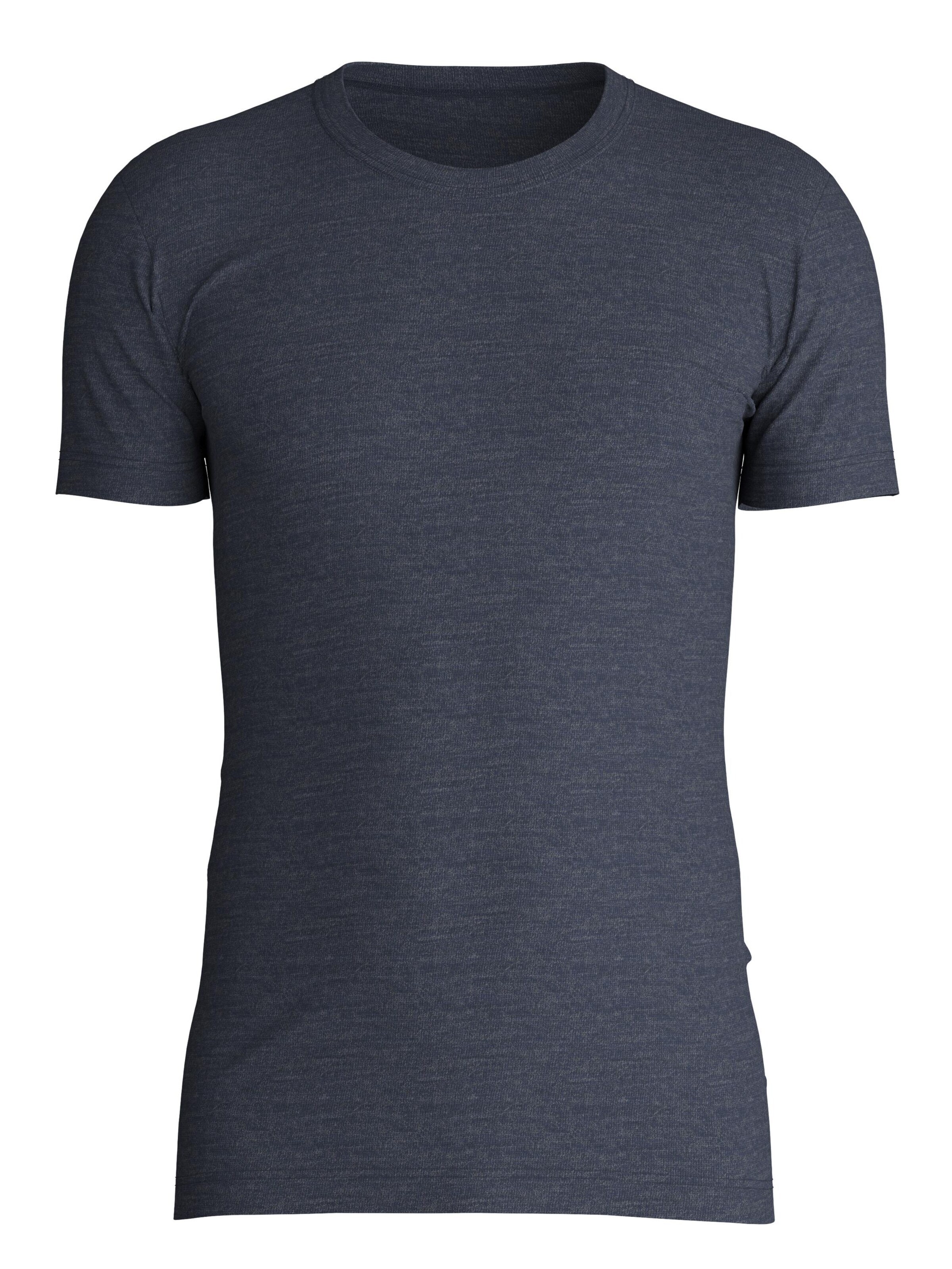 CALIDA Undershirt 'Wool & Silk' in Blue: front