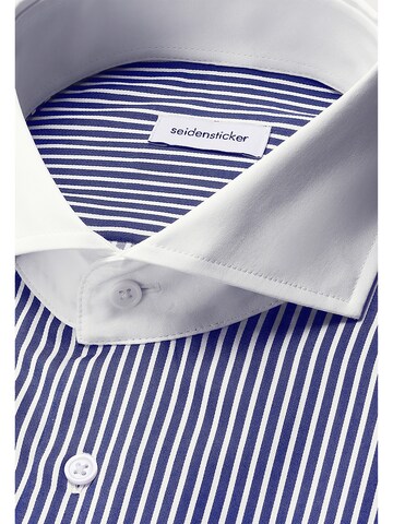 Coupe regular Chemise business SEIDENSTICKER en bleu