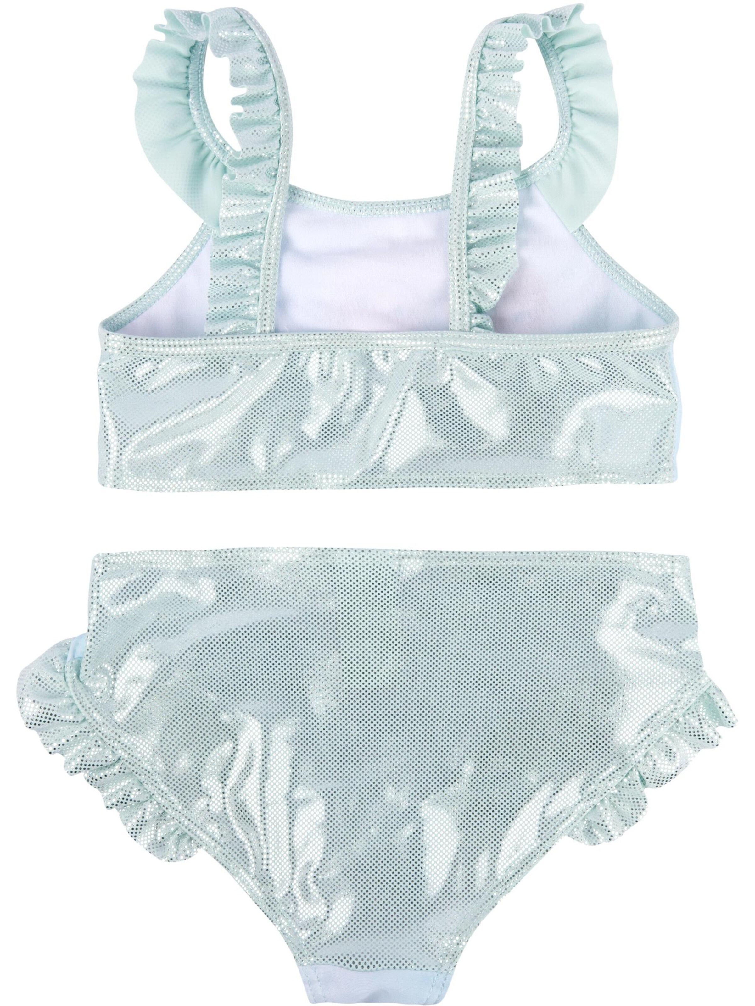 Disney Frozen Bustier Bikini 'Elsa & Anna Frozen'‌‌‌ in Blau