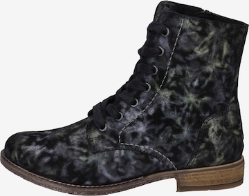 JOSEF SEIBEL Schnürstiefelette 'Sienna 82' in Blau: Vorderseite