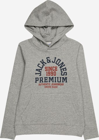 Jack & Jones Junior Sweatshirt 'BOOSTER' i grå: forside