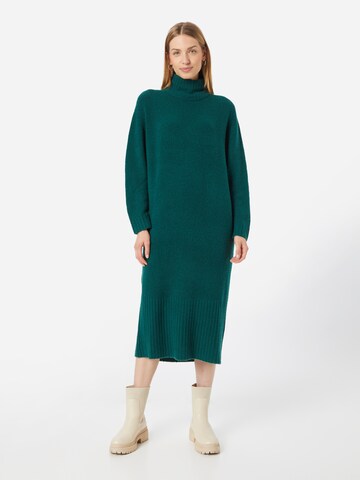 AMERICAN VINTAGE Kootud kleit 'DOMY', värv roheline: eest vaates