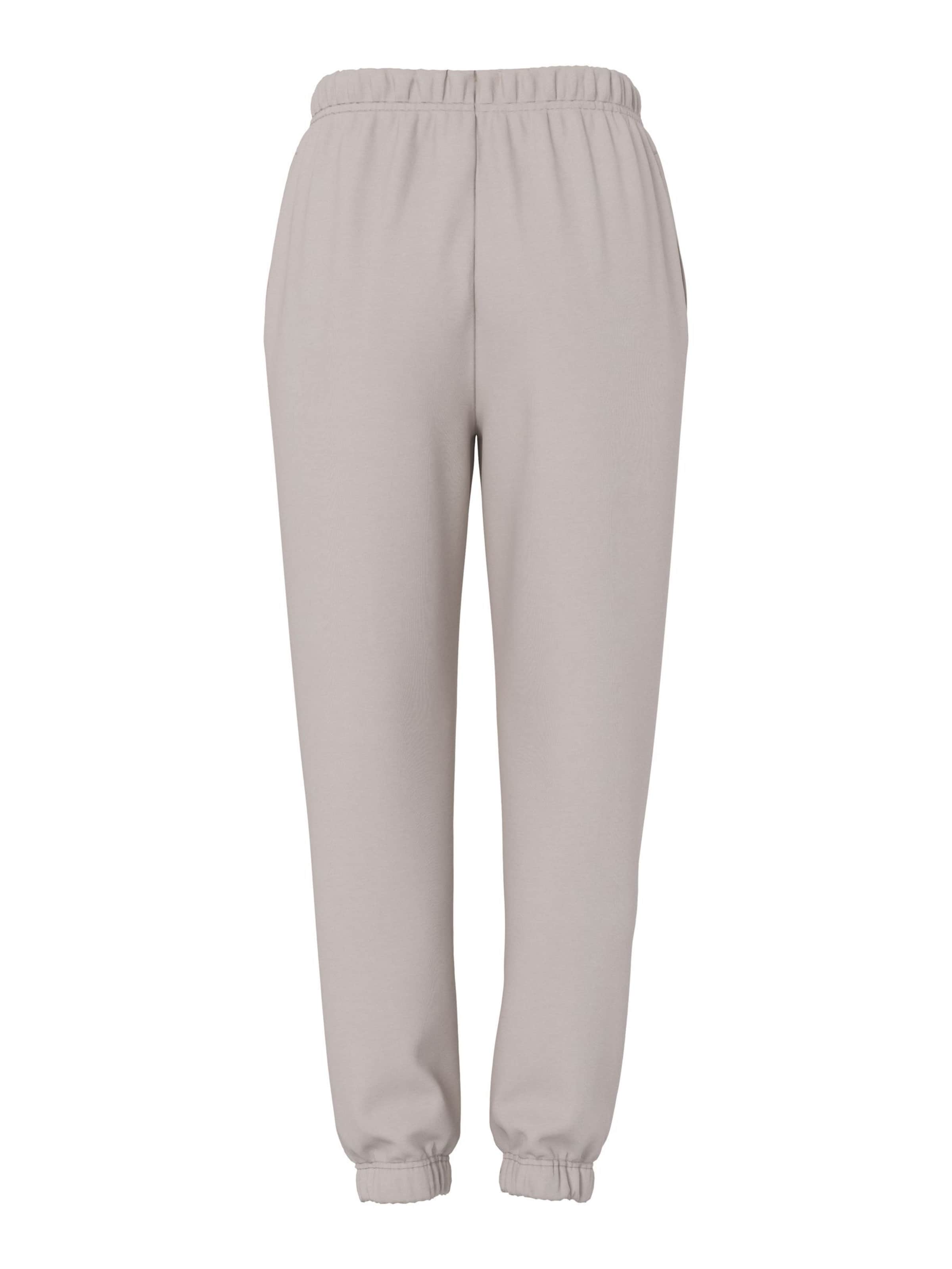 PIECES Tapered Pants 'PCRISSO' in Grey