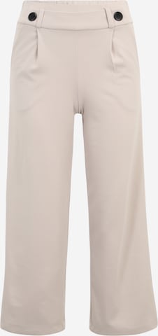 JDY Petite Kalhoty se sklady v pase 'GEGGO' – šedá: přední strana