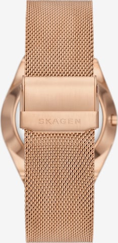 SKAGEN Analoguhr in Gold