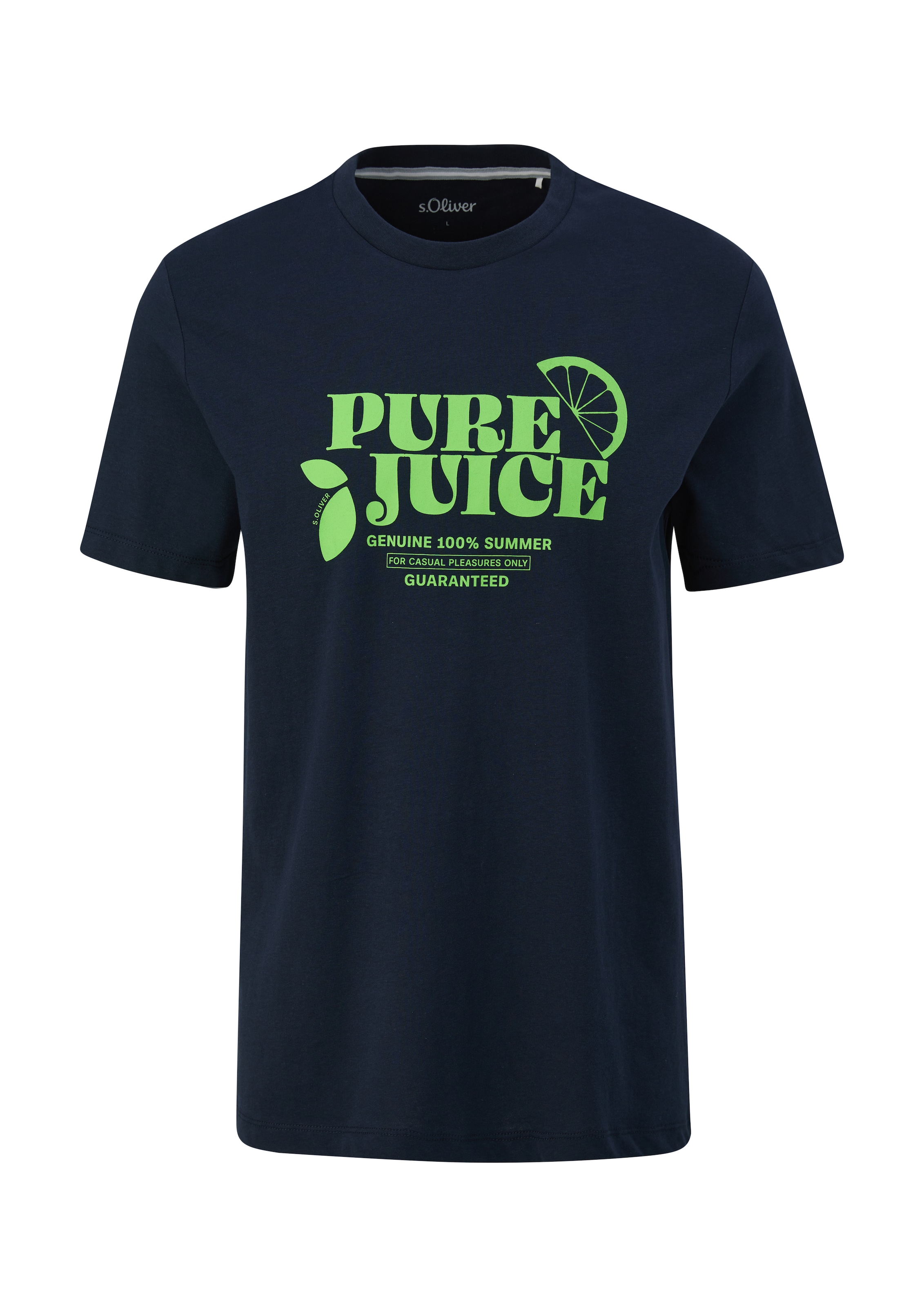 T-Shirt s.Oliver en bleu : devant