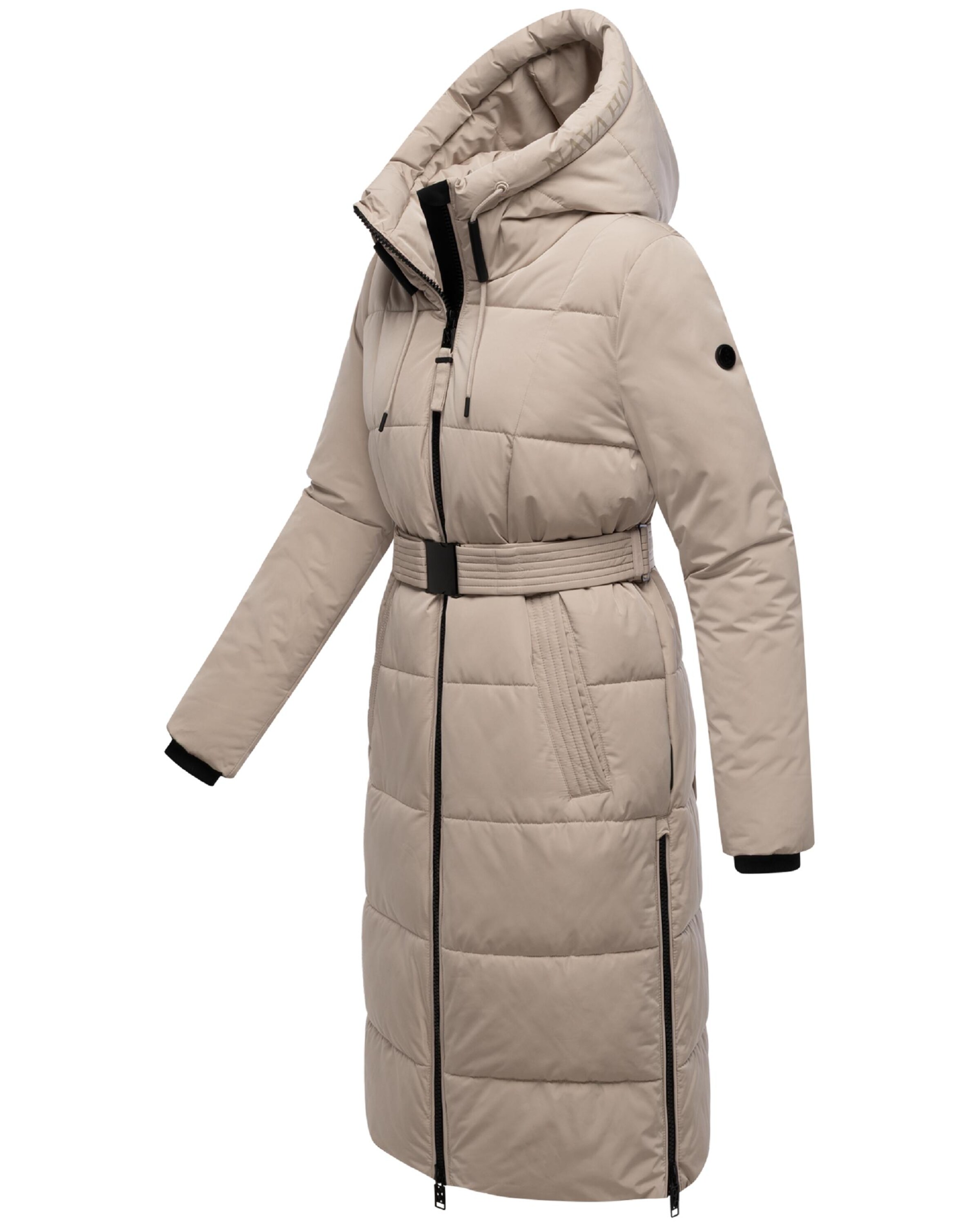 NAVAHOO Płaszcz zimowy 'Herbstnebel 14' w kolorze brązowy