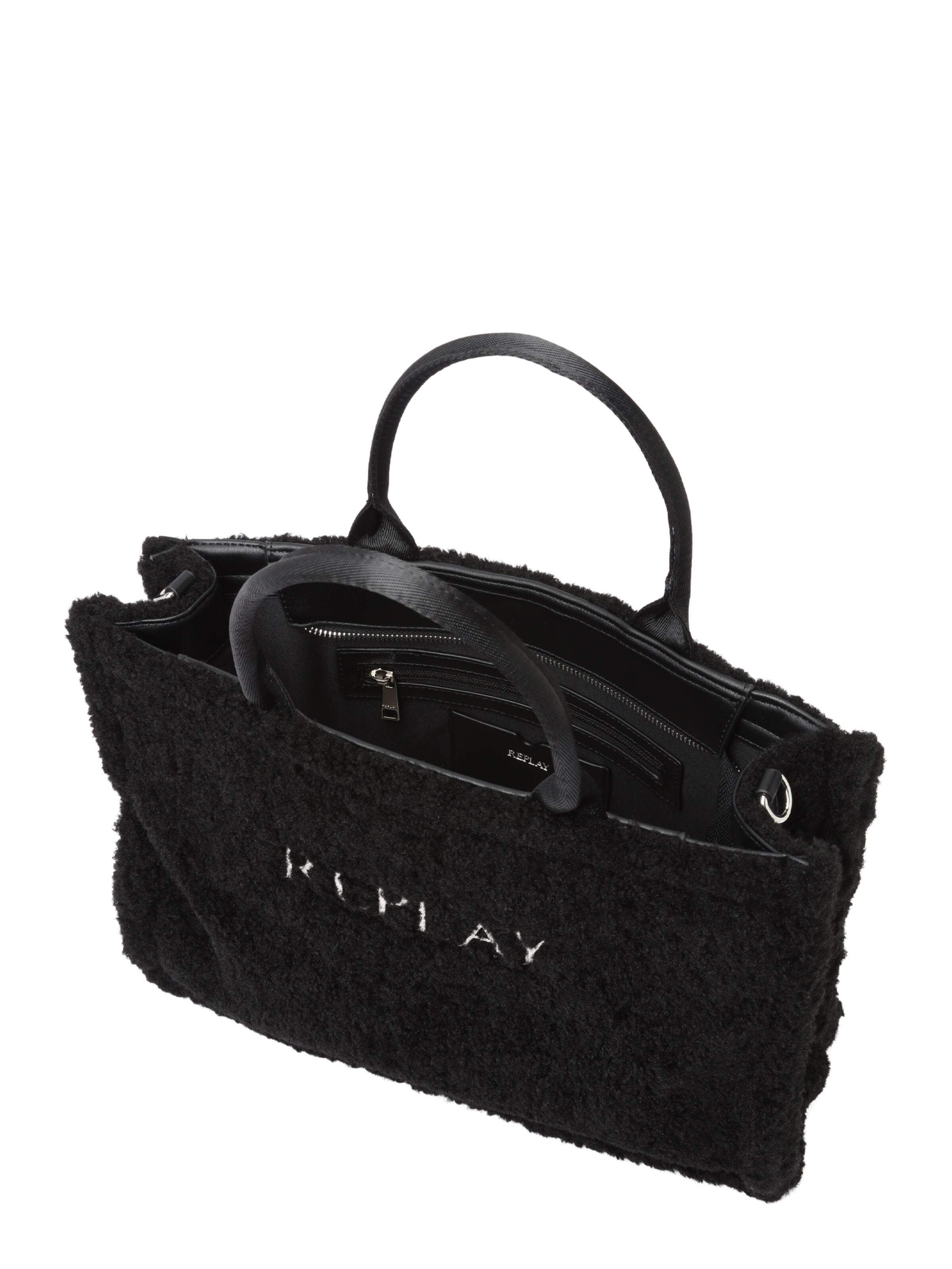 REPLAY Shopper in Schwarz
