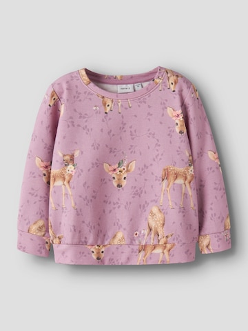 NAME IT Sweatshirt i lilla