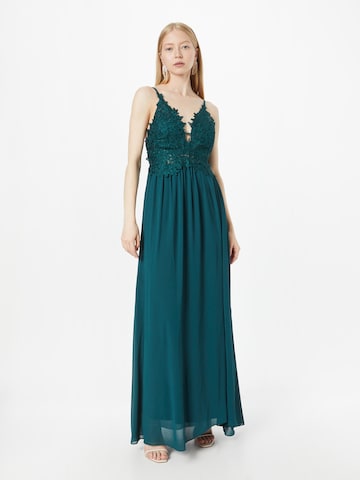 APART Evening Dress in Green: front