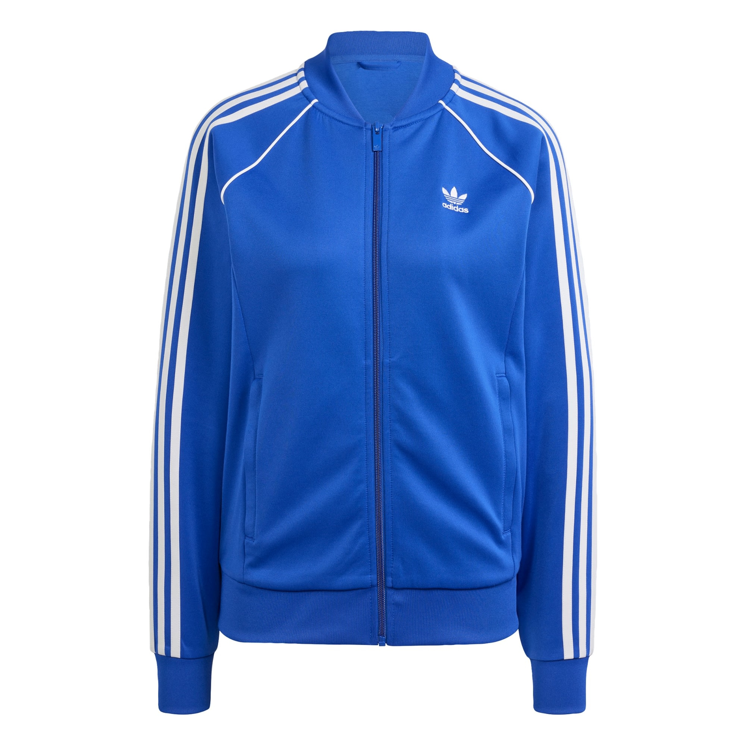 ADIDAS ORIGINALS Sweatjacke 'Adicolor Classics' in Blau: Vorderseite