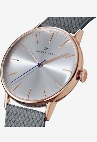 August Berg Analog Watch 'Serenity' in Grey