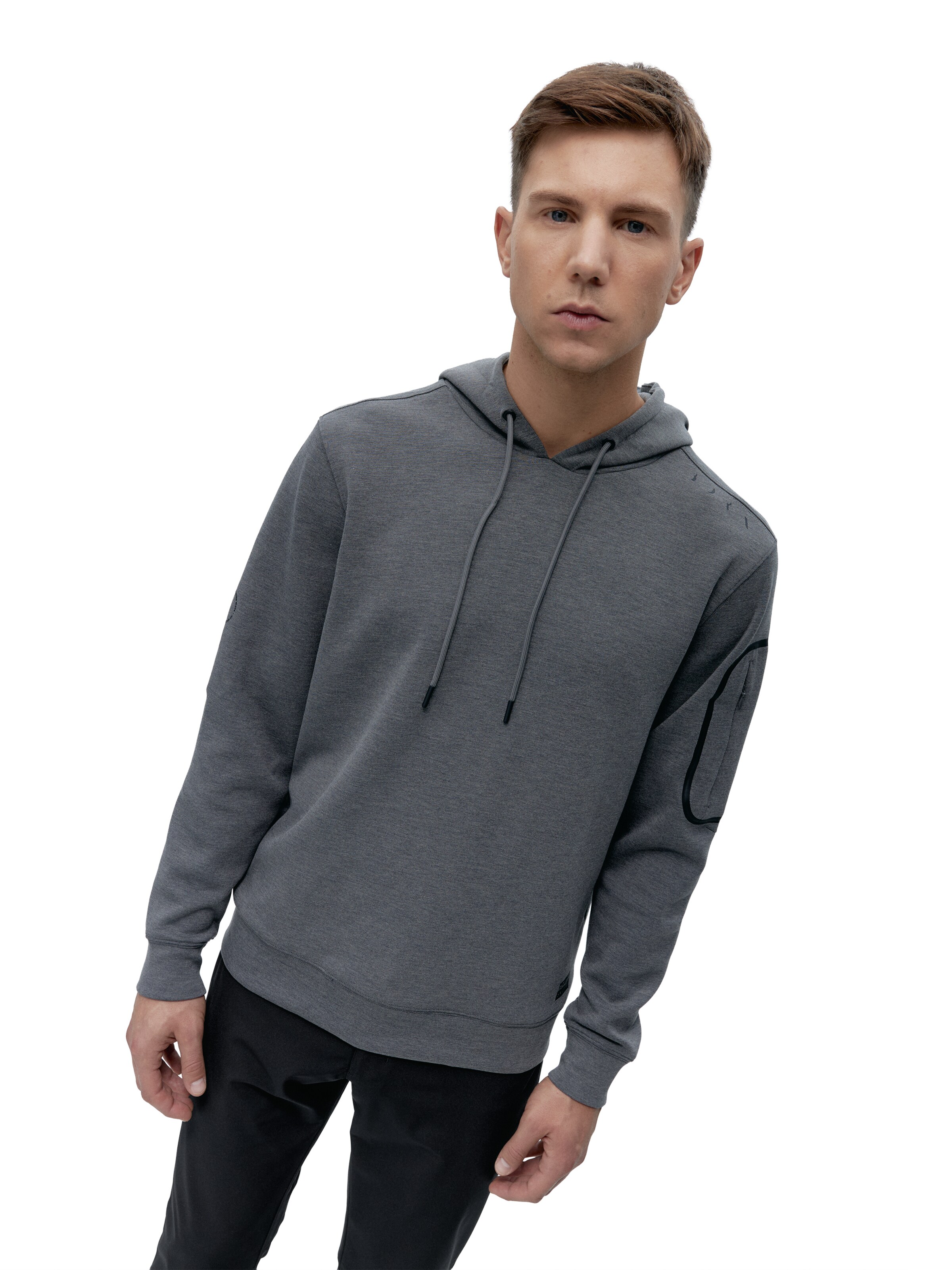Born Living Yoga Sports sweatshirt ' Marion ' in Grey