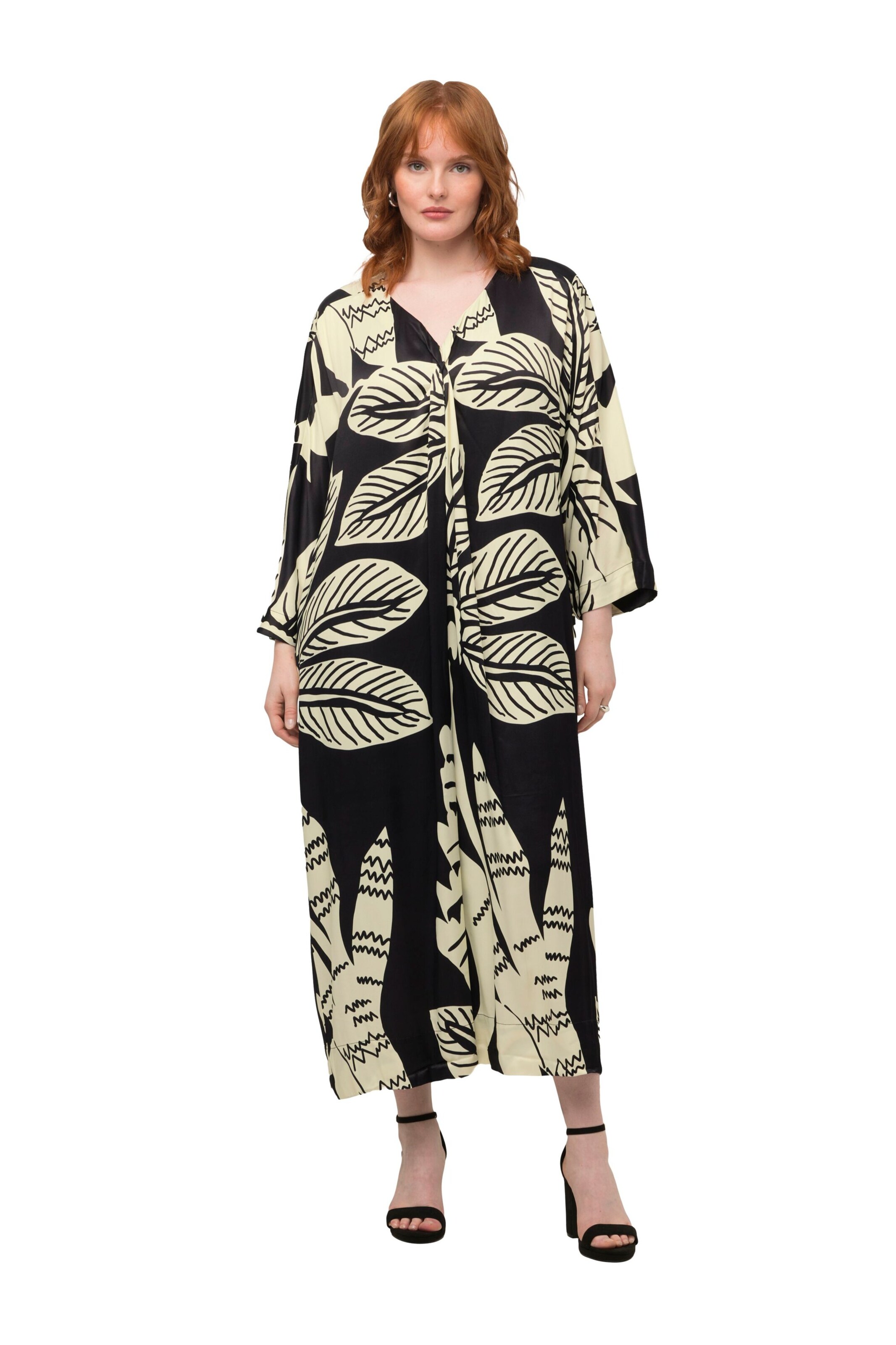 Ulla Popken Kleid in Mischfarben: Vorderseite