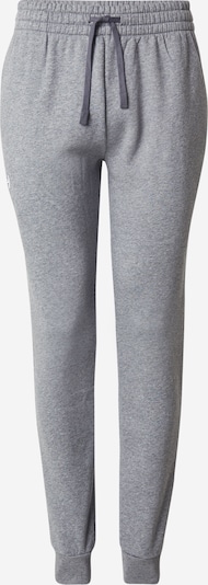 UNDER ARMOUR Urheiluhousut 'Rival' värissä meleerattu harmaa / valkoinen, Tuotenäkymä