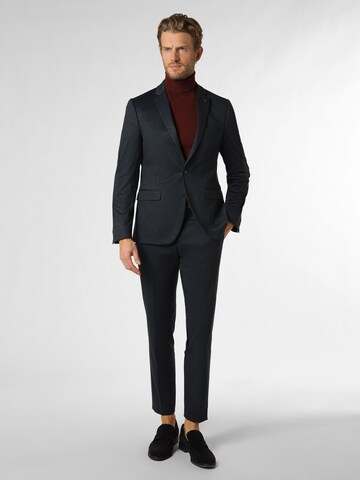 Finshley & Harding London Slim fit Suit in Blue: front