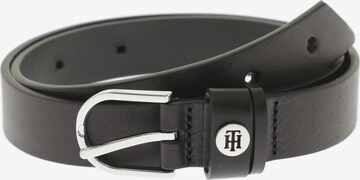 TOMMY HILFIGER Belt in One size in Black: front