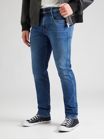 REPLAY - Slimfit Calças de ganga 'ANBASS' em azul: frente