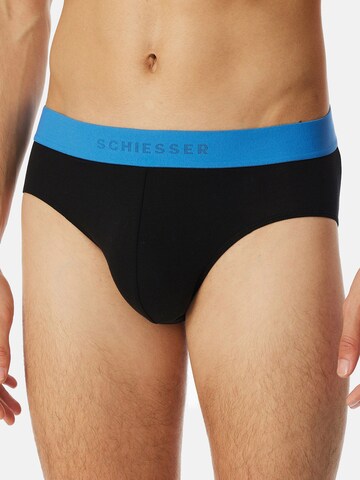Slip '95/5' di SCHIESSER in blu