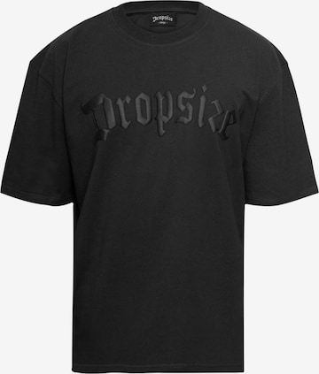 Dropsize Shirt in Black: front