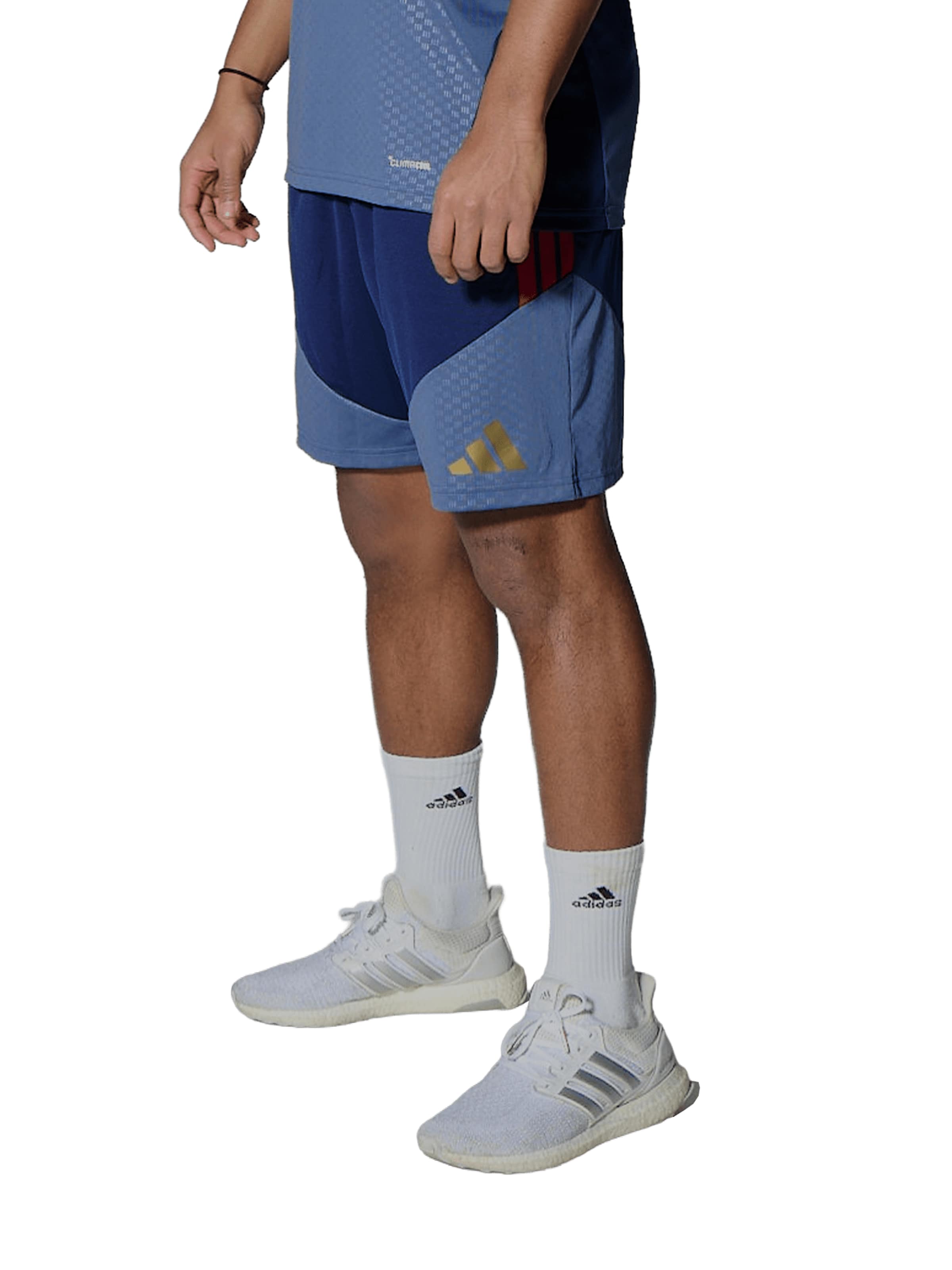 ADIDAS PERFORMANCE Regular Workout Pants in Blue