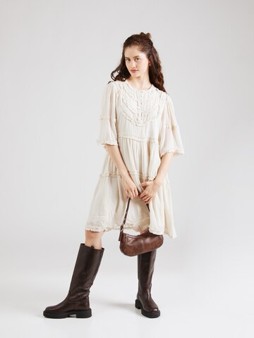VILA ROUGE EDIT Kleid 'VIDana' in Beige: Vorderseite