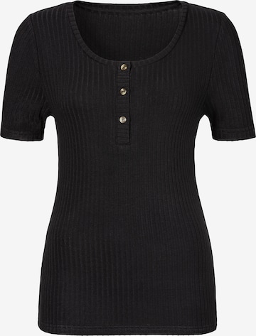 LASCANA Shirt in Black: front