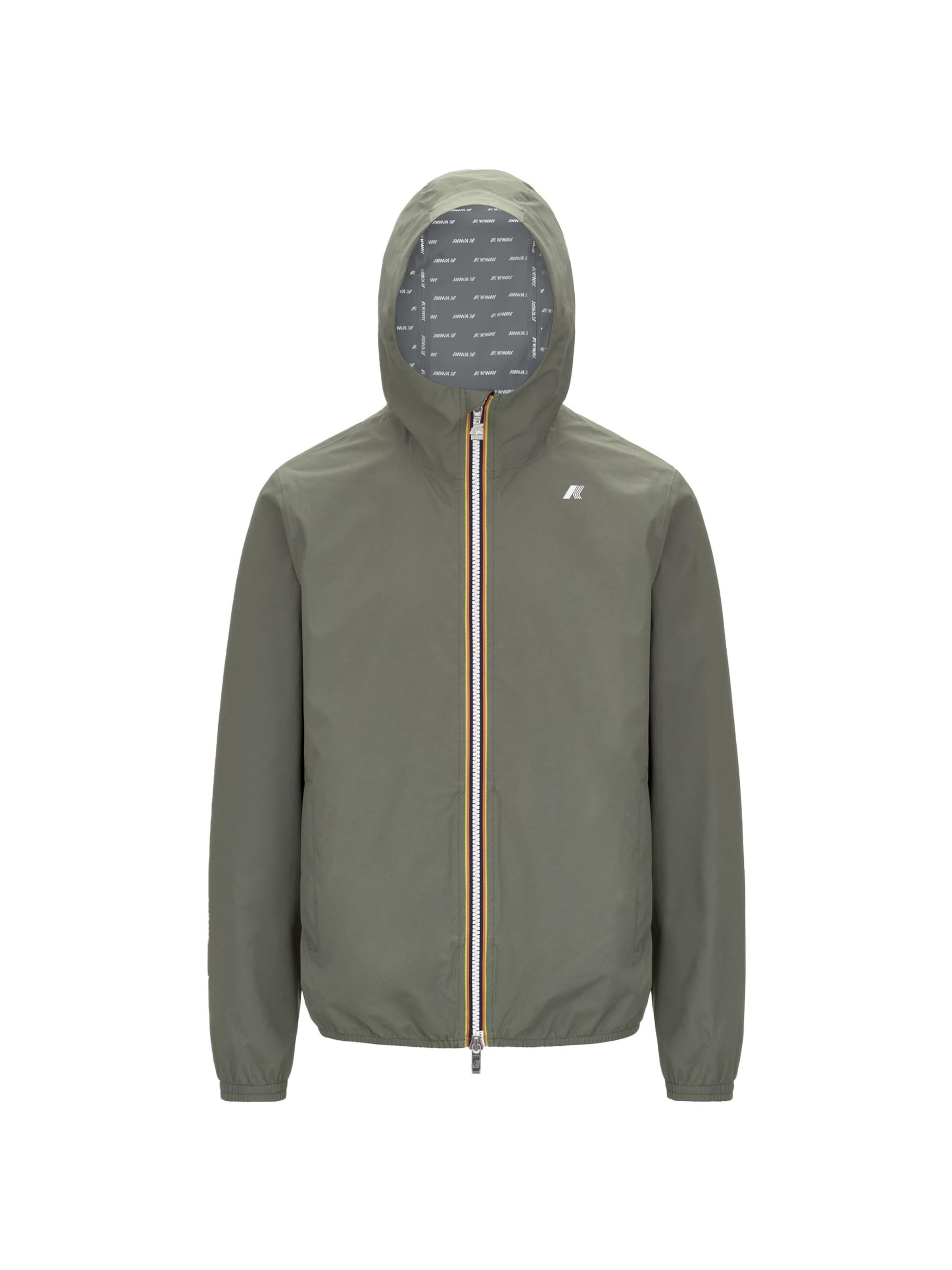 K-Way Between-Season Jacket in Green: front