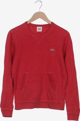 Lacoste LIVE Pullover XS in Rot: predná strana