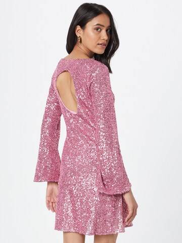 River Island Koktejlové šaty – pink