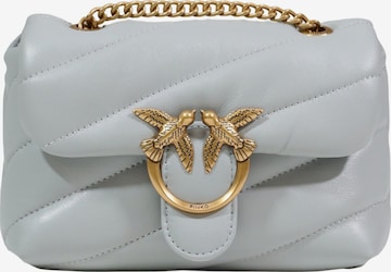 Borsa a spalla 'LOVE PUFF BABY CL SHEEP NAPPA 100040 A0F2' di PINKO in grigio: frontale