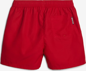 TOMMY HILFIGER Badehose in Rot