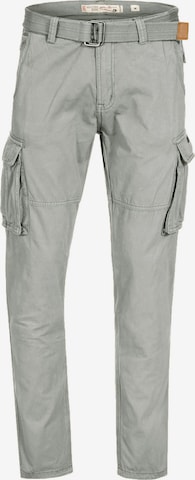 INDICODE JEANS Trousers 'William' in Grey: front