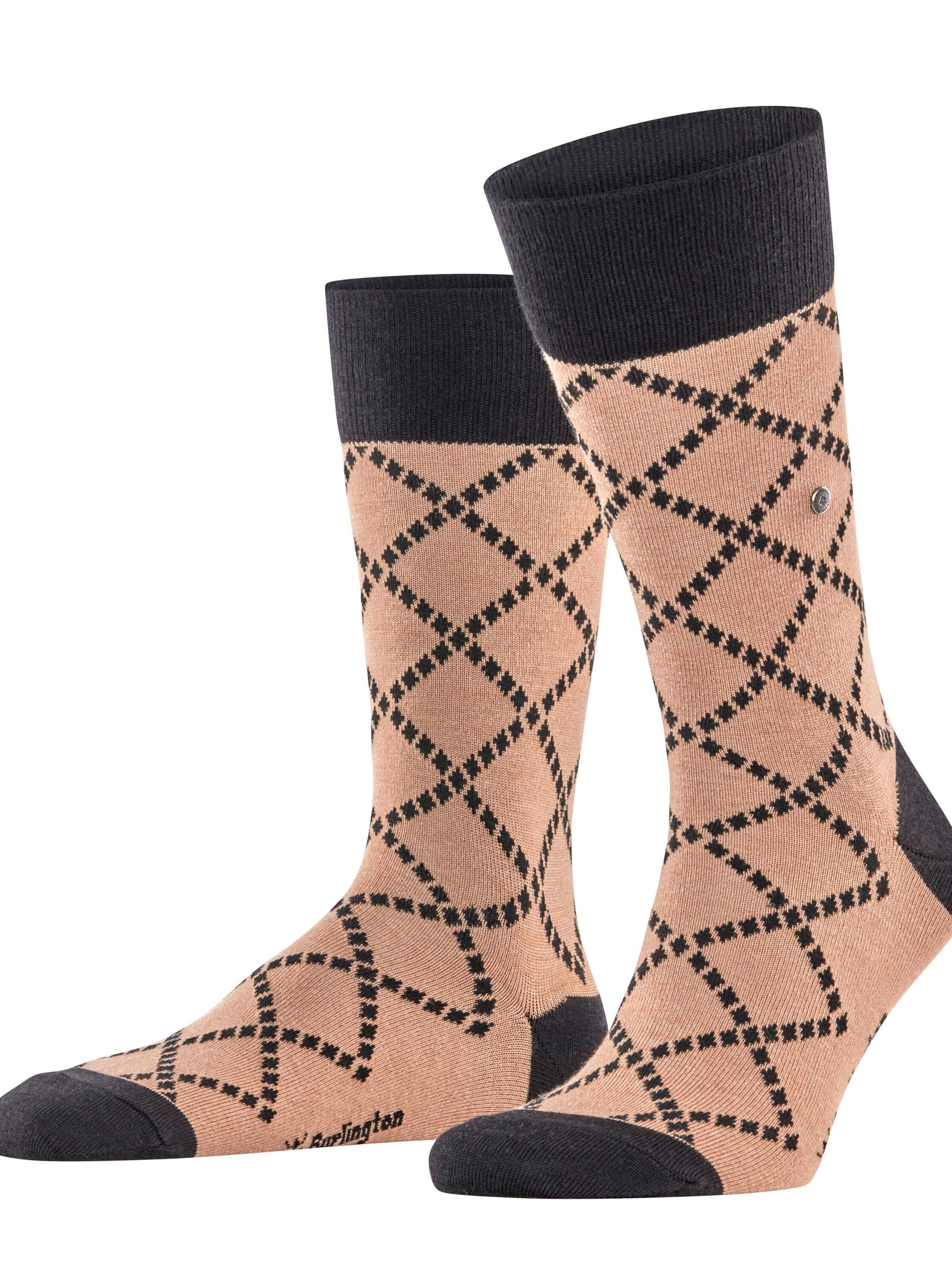 BURLINGTON Socks 'Ferry Road' in Beige: front