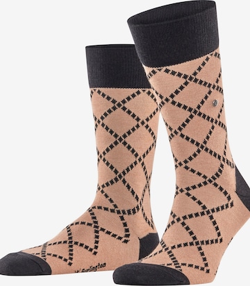 BURLINGTON Socks 'Ferry Road' in Beige: front
