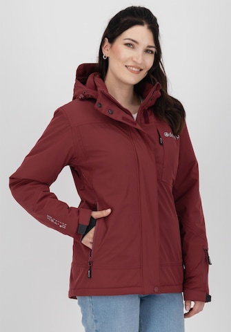 deproc Winter Jacket 'MONTREAL WMN' in Red: front