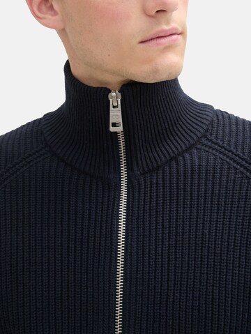 TOM TAILOR Strickjacke in Blau