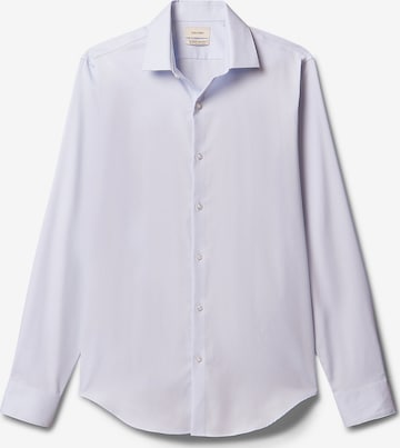 Chemise business Calvin Klein en bleu : devant